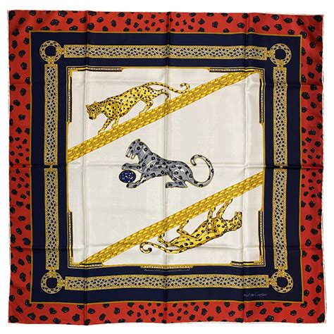 Foulard Must De Cartier Vintage .